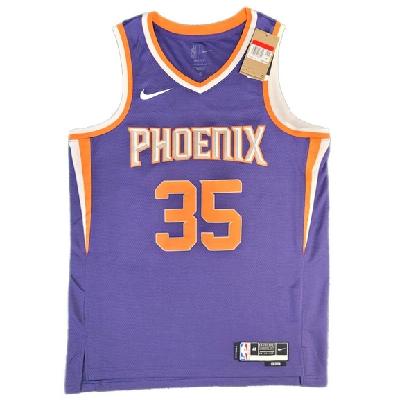NWT Nike NBA Swingman Icon 2022 Phoenix Suns Kevin Durant #35 Jersey Sz L 48 - Picture 1 of 13
